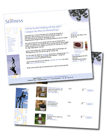 Stillness softa webbplats Stillness softa webbplats